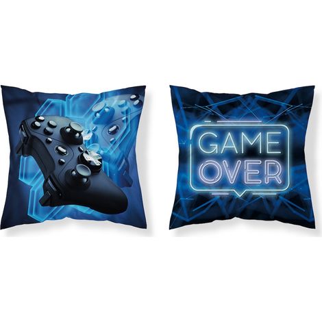 Federa per bambini 40x40 blu navy game over MF 19 Kids 114 (1/2)