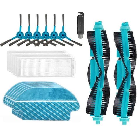 Pour aspirateur Ultra Titanium, brosse latérale principale et serpillière HEPA (1/5)