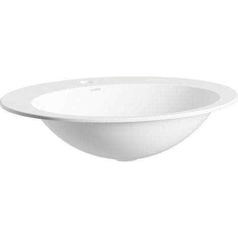LAUFEN Form lavabo empotrado desde arriba, oval, 1 agujero para (1/2)
