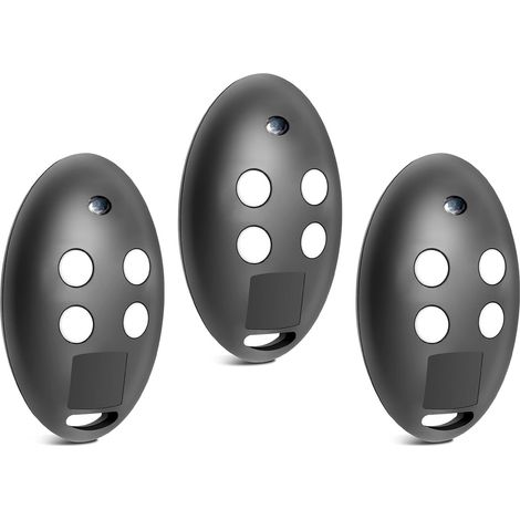 BFT MITTO 4A 433 MHz Rolling Code 4-Kanal Torfernbedienung - 3er-Pack