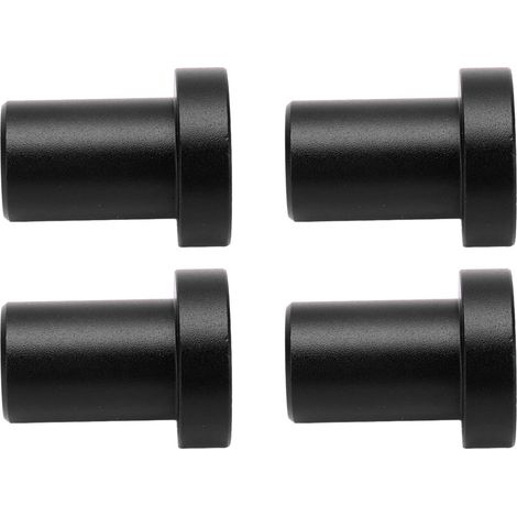 Lot de 4 chiens de banc 19 mm pour établi, chevilles d'arrêt en alliage d'aluminium haute résistance, butée de table de travail noire pour menuiserie (1/5)