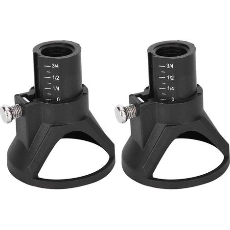 Lot de 5 fraises de fraisage pour meuleuse électrique - visibilité, rotatif à découper Positionneur Locator pour outils (1/5)