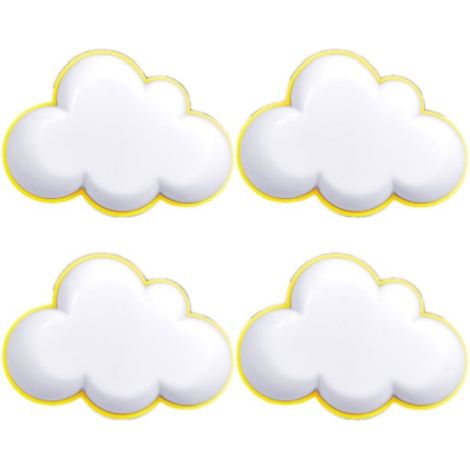 Longziming - Veilleuse à prise - Veilleuse avec capteur de luminosité - Veilleuse en forme de nuage - Détection automatique de la lumière - Lumière douce et chaude - Économie d'énergie - Convient pour (1/5)
