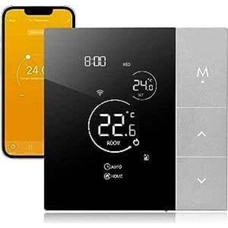 Smart WiFi floor heating thermostat, compatible with Tuya/Google Home/Alexa, with external sensors 16A TGP508WIFI-EP (1/4)