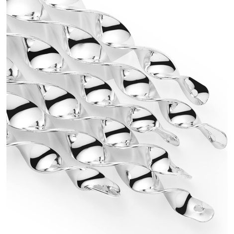 12 Pcs Repulsif Pigeon Réfléchissant, Bâton Effaroucheur Pigeons en Spirale, Réflexion à 360°, Barre Effaroucheur Oiseaux Exterieur, Anti Oiseaux pour Balcon, Jardins et Toits