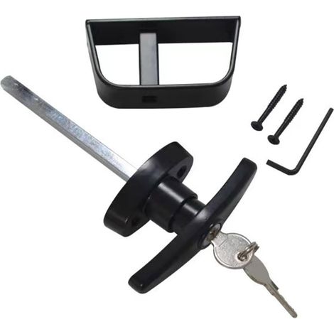 Loquets robustes pour portes de cabanon avec tige plus longue (1/5)