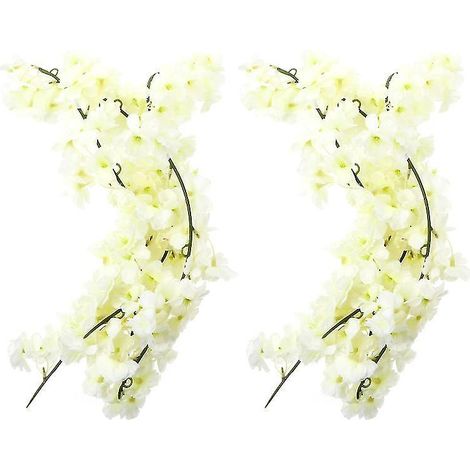 2 künstliche Blumendekorationen