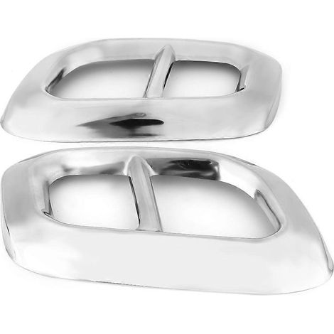 2 embouts d'échappement à 4 sorties, compatibles avec Mercedes-Benz GLC, GLE, GLS, W167, X253 et X (1/5)