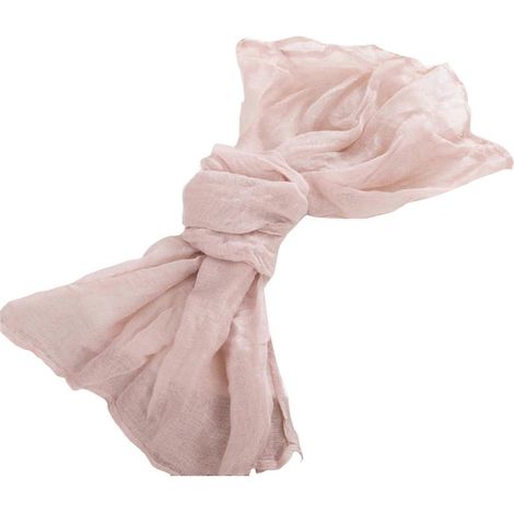 Serviette de table bohème en lin à franges - Style rustique - pour mariage et repas (1/5)