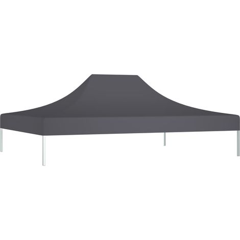 INLIFE Toit de tente de réception 4,5x3 m Anthracite 270 g/m² (1/5)