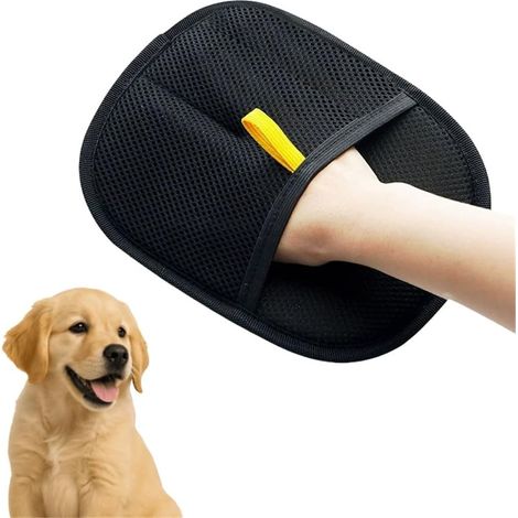 Magic Hair Remover Brush in One Gesture, Reusable Gloves for Effortlessly Removing Pet Hair from Sofa, Furniture and Rugs (1/5)