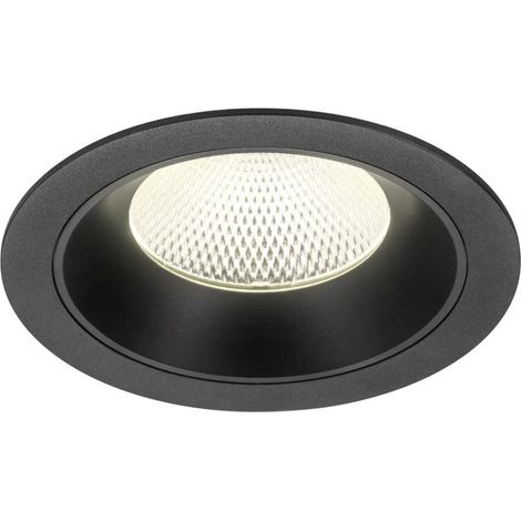 Encastré downlight NUMINOS® XL intérieur 4000 K 40° IP20 rond noir - SLV - 1009957