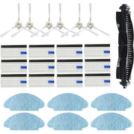 pour Filtre Hepa à Brosse LatéRale pour Aspirateur Robot Tefal Rowenta X-Plorer Serie 75RG7687 - RR7687WH ACCESSOIRE D’ASPIRATEUR (1/4)