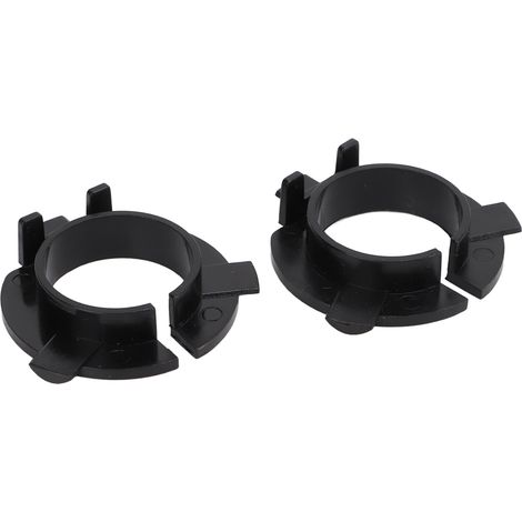 2PCS Supports pour LED Phares Faible Puissance Design Professionnel Installation Facile ABS