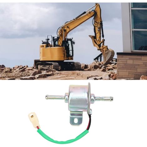 Die elektronische Kraftstoffpumpe ist geeignet für die Yanmar/John Deere Modelle 430, 655, 755, 756, 855, 856, 332, 790, 2020 und 2030 DC24V. (1/5)
