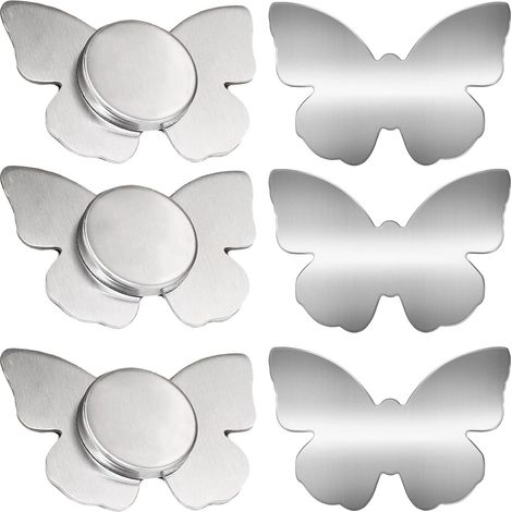 Sollbry 6 pcs Nappe Poids 7 50.2 cm Poids Nappe de Table Exterieur Poids de Nappe en Acier Inoxydable magnétiques Poids de Nappe pour Fête, Pique Nique, Jardin, Maison, Intérieur (1/5)
