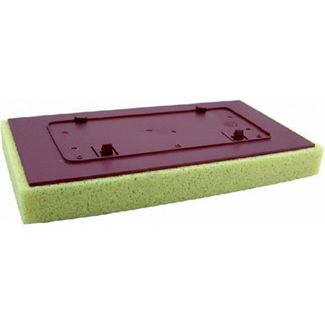 RICAMBIO SPUGNA cm 17 x  34 col. marrone  - RAIMONDI