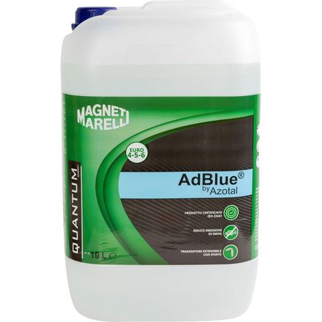 Magneti Marelli Adblue 10 LT additivo con bocchettone flessibile adatto per vetture Euro 4-5-6 certificato ISO 22241 (1/5)