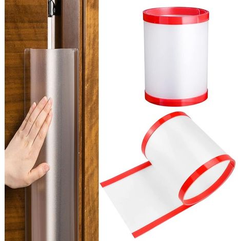 Fermaporta anti-pizzicamento con nastro biadesivo per bambini, 17x120 cm, per asili nido e aule scolastiche, 1 pezzo. (1/5)