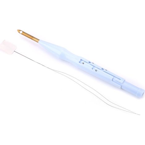 Stylo à poinçon ajustable pour broderie DIY - Kit d'aiguilles créatives (1/5)