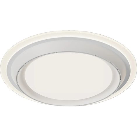 Deckenventilator, bladeless Design, Fernbedienung, Frosted-Stil (1/2)