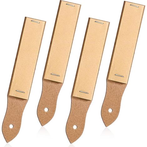 4 Pcs Taille-Crayons Abrasifs en Papier, Affûteuses à Pointe pour Crayons de Papier, Accessoires de Peinture et Dessin pour Étudiants, Amateurs et Débutants (1/5)
