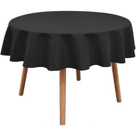 Nappe ronde 2026 adaptée - Nappe imperméable, infroissable et lavable en polyester (1/5)