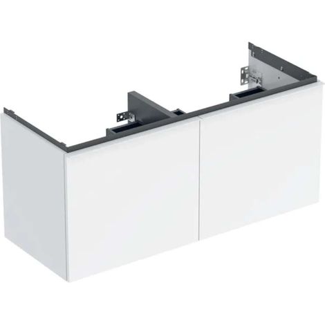 Geberit Acanto Unterschrank für Doppelwaschtisch, 2 Schubladen (1/2)