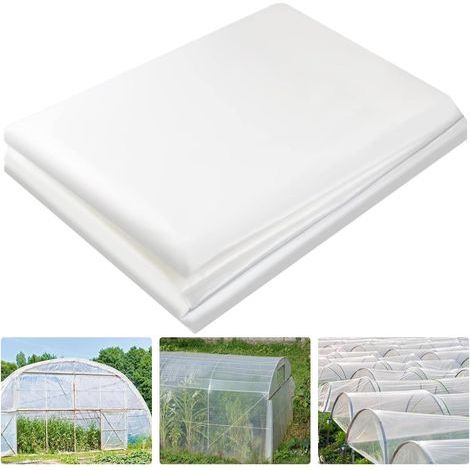 Cubierta para invernadero de 2 x 3 m – Película de polietileno de alto rendimiento – Impermeable y resistente a los rayos UV – Protege las plantas de las inclemencias del tiempo. (1/5)