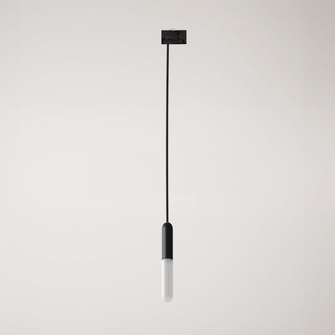 Creative Cables - Candeeiro suspenso com suporte de lâmpada E14 P-Light para calhas - lâmpada não incluída