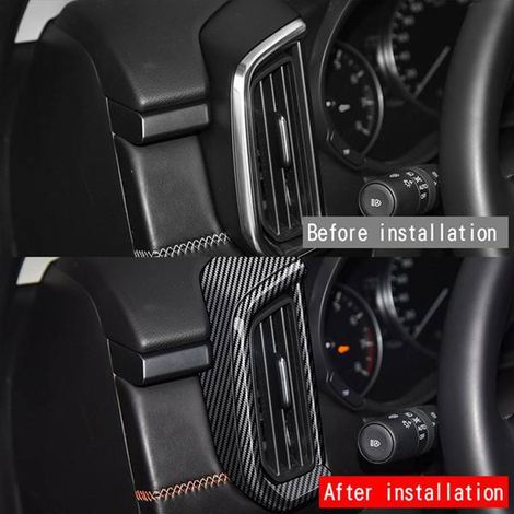 3 covers for the dashboard air vent frame and air conditioning exhaust grille of a 23-24 left-hand drive Mazda CX50 (1/5)