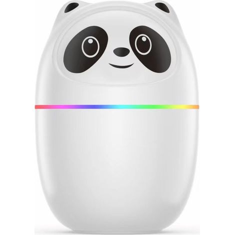 220 ml Mini humidificateur d'air mignon, purificateur d'air, huile d'aromathérapie, diffuseur d'arômes, désodorisant pour maison et voiture (1/2)