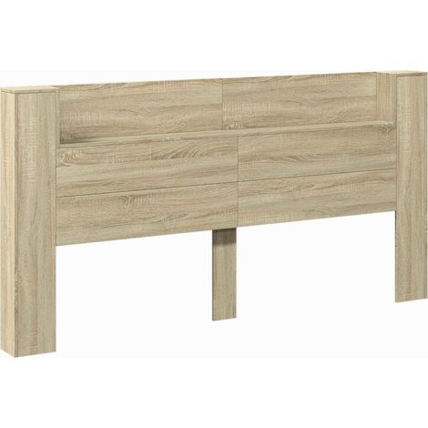 Maison Exclusive - Testiera Letto Rovere Sonoma Legno ingegnerizzato