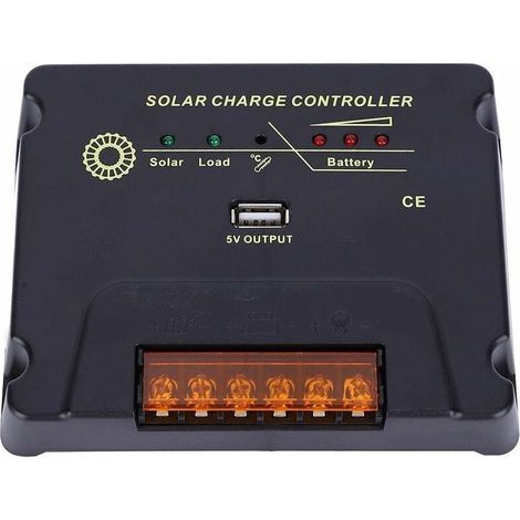 Contrôleur de chargeur solaire MPPT, contrôleur de panneau solaire 12V/24V 20A carte de commande CPY contrôleur de décharge de Charge régulateur de batterie solaire à puce unique (1/4)