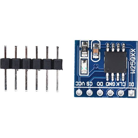 Module de mémoire FLASH 32 Mbits 4 Moctets grande capacité Interface SPI BV FV Code STM32 W25Q32 (1/5)