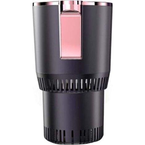 Chauffe-gobelet intelligent 2 en 1 pour voiture, avec affichage LED de la température et commande tactile, garde les boissons au frais et au chaud pour les voyageurs. (1/5)