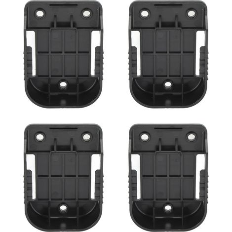 10 Bosch 18V Lithium-Akku-Halterungen, Werkstattaufbewahrung, Werkzeugclips, 10er-Pack (1/5)