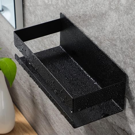 Self-adhesive, no-drill bathroom shelf made of SUS304 stainless steel (Nior). (1/5)
