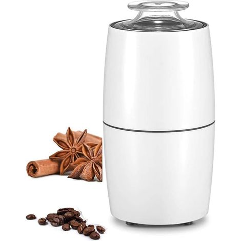 Macinacaffè elettrico ad alta velocità per chicchi di caffè e spezie (19,5x10 cm). (1/5)