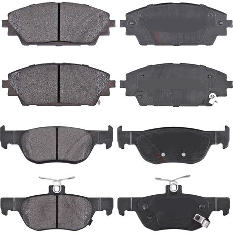 KIT PASTIGLIE FRENO ANTERIORI E POSTERIORI compatibile con MAZDA MX-5 III (NC) / PASTIGLIE FRENANTI AUTO OEM FDB1893,FDB1894 / SOSTITUZIONE DIRETTA / BASSA POLVERE / SILENZIOSO