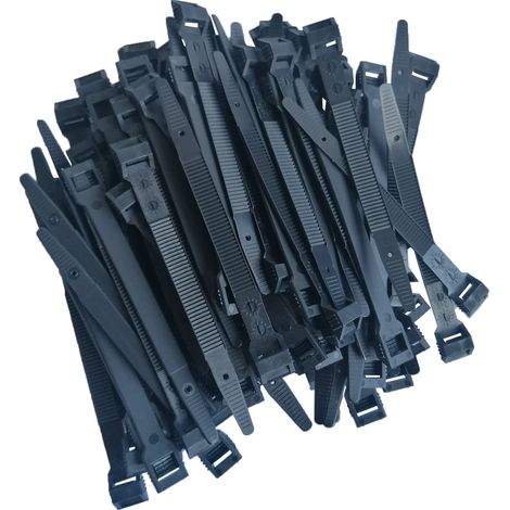 Colliers serre-cables attache fils 9.0 x 115 mm - 100 pièces