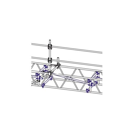 DUARIB - Laçage pour poutre longueur 6m - pour échafaudages F3000, F3000 ALU et MULTI 4X