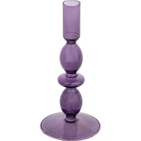 Kerzenhalter Glas Deep violett H195cm - Atmosphera créateur d'intérieur (1/2)