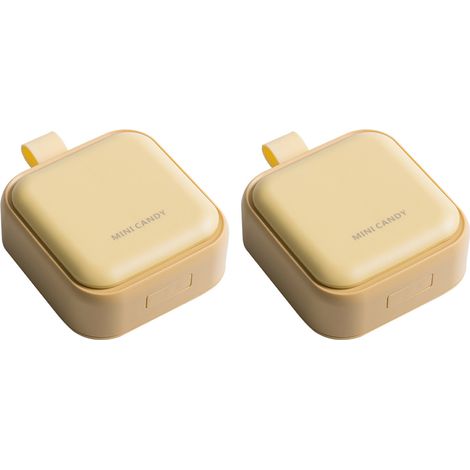 Boite A Pilules - 4 Compartiments - PP Alimentaire - Portable Pour Voyage Poche Sac A Main - 1 Piece (1/5)