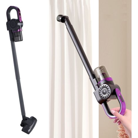 Aspirateur pour lit 8500Pa haute aspiration sans fil UV anti-acariens à main nettoyeur matelas pour oreillers, tissus, canapés et tapis (1/5)