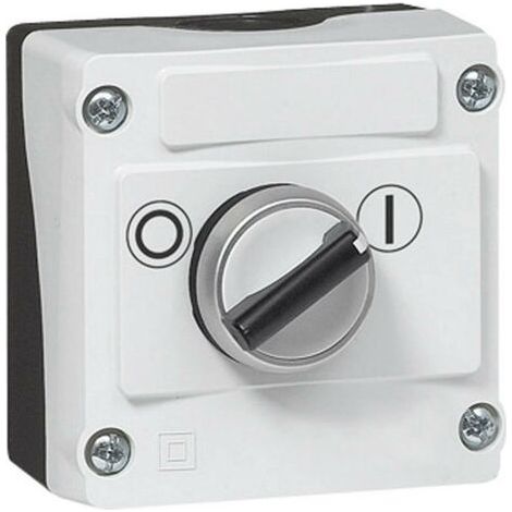 BACO 224216 LBX12510 Commutateur rotatif en boîtier noir, gris décrochage par rotation 1 pc(s) D74404 (1/3)