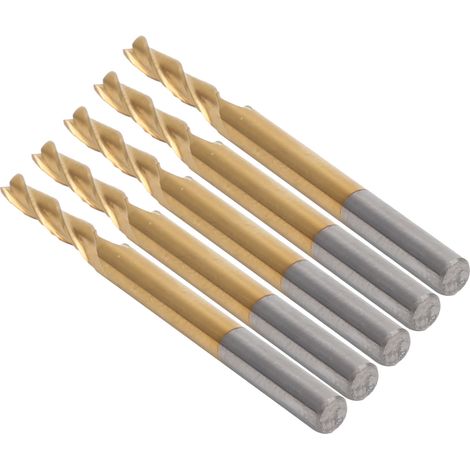 Flachschneider aus Wolframstahl mit 3 Schneiden, Werkzeug für Eisenwaren, 3,175 x 2,5 x 10 x 40 (1/5)