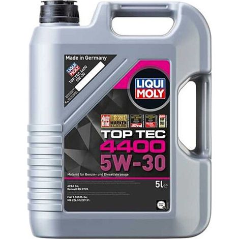 Huile antifriction haute technologie Top Tec 4400 5W30 5L Liqui Moly