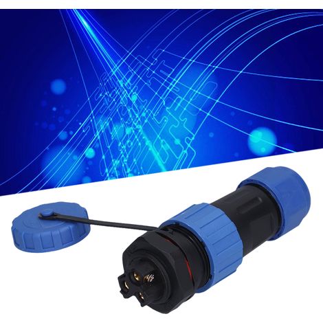 LP20 lötfreier mehradriger Stecker und Buchse, lötfreie Mutternausführung, IP68 wasserdichter Luftfahrtstecker und -buchse, 250 V, Φ6-12 mm², 3 Leiter. (1/5)