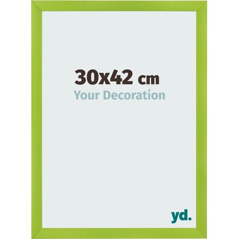 yd. - Cadre photo 30x42 - Vert - MDF - Pisa (1/5)